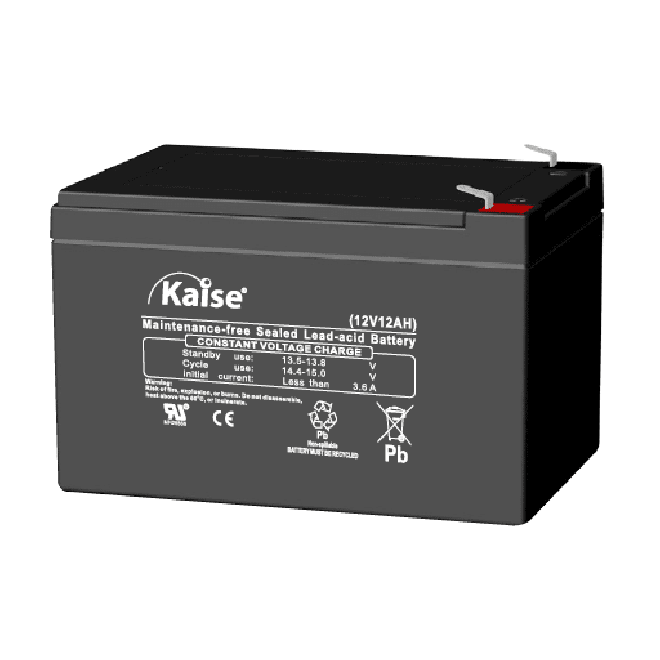 Batería VRLA AGM Standard 12V 12Ah Kaise KB1212
