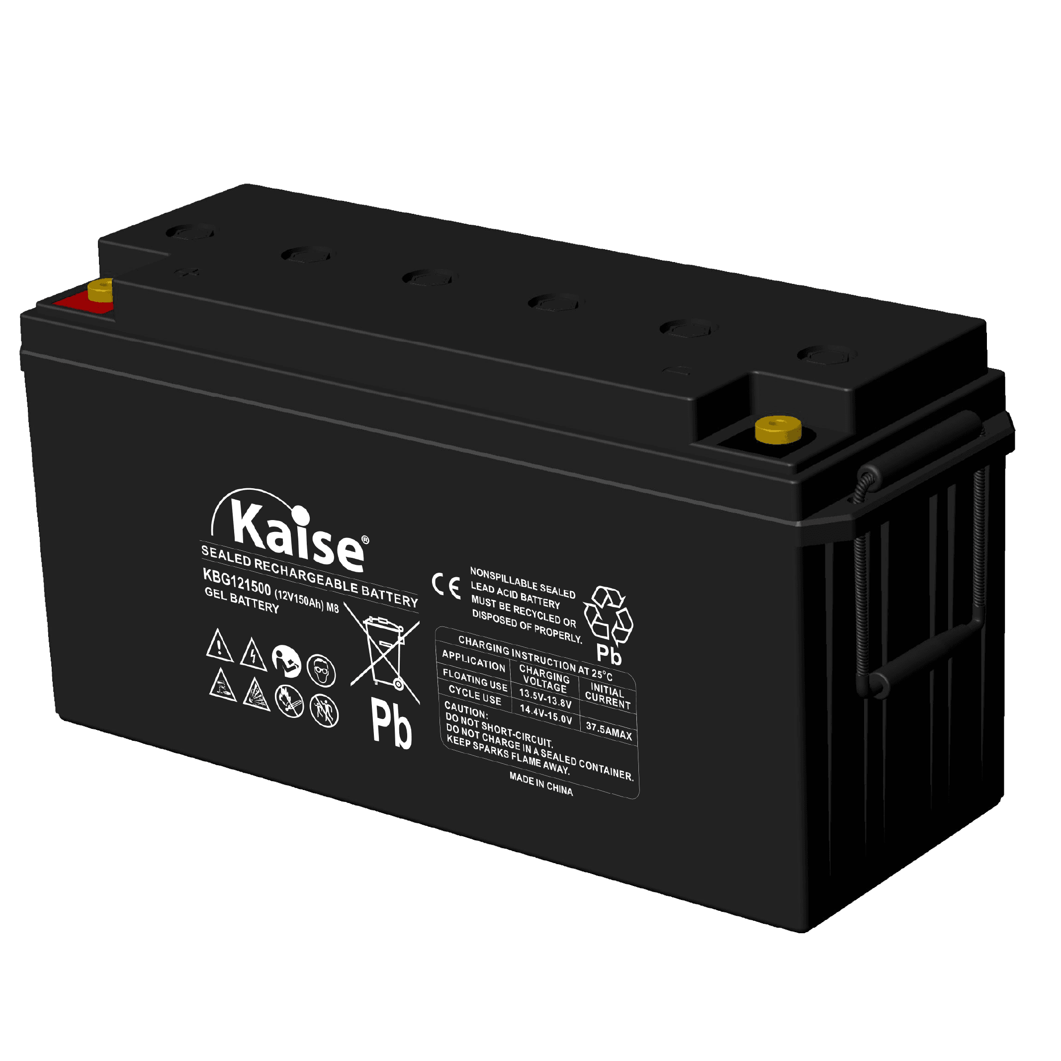 Batería GEL Ciclo Profundo 12V 150Ah Kaise KBG121500